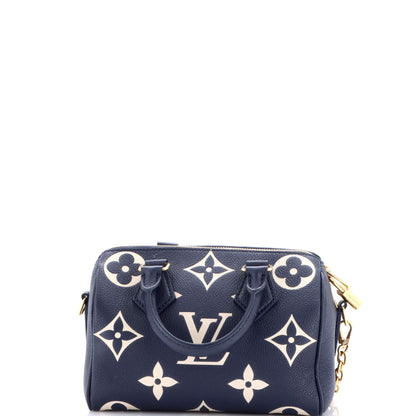 ルイ・フラッグ スピーディ・バンドリエールバッグ バイカラー モノグラム アンプラント ジャイアント 20