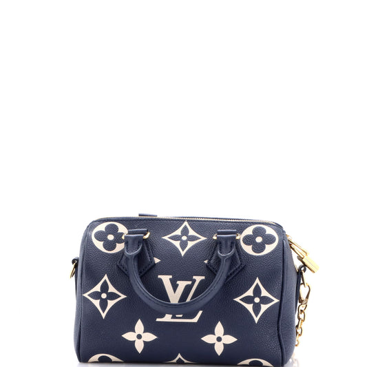 ルイ・フラッグ スピーディ・バンドリエールバッグ バイカラー モノグラム アンプラント ジャイアント 20