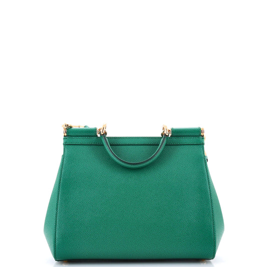 ドルチェ＆ガッバーナ ミスシシリーバッグ レザー ミディアム