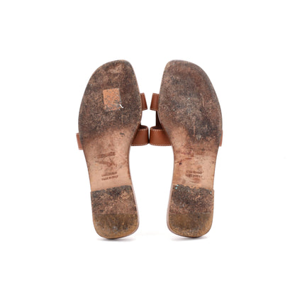 エルメス レディース オランサンダル レザー