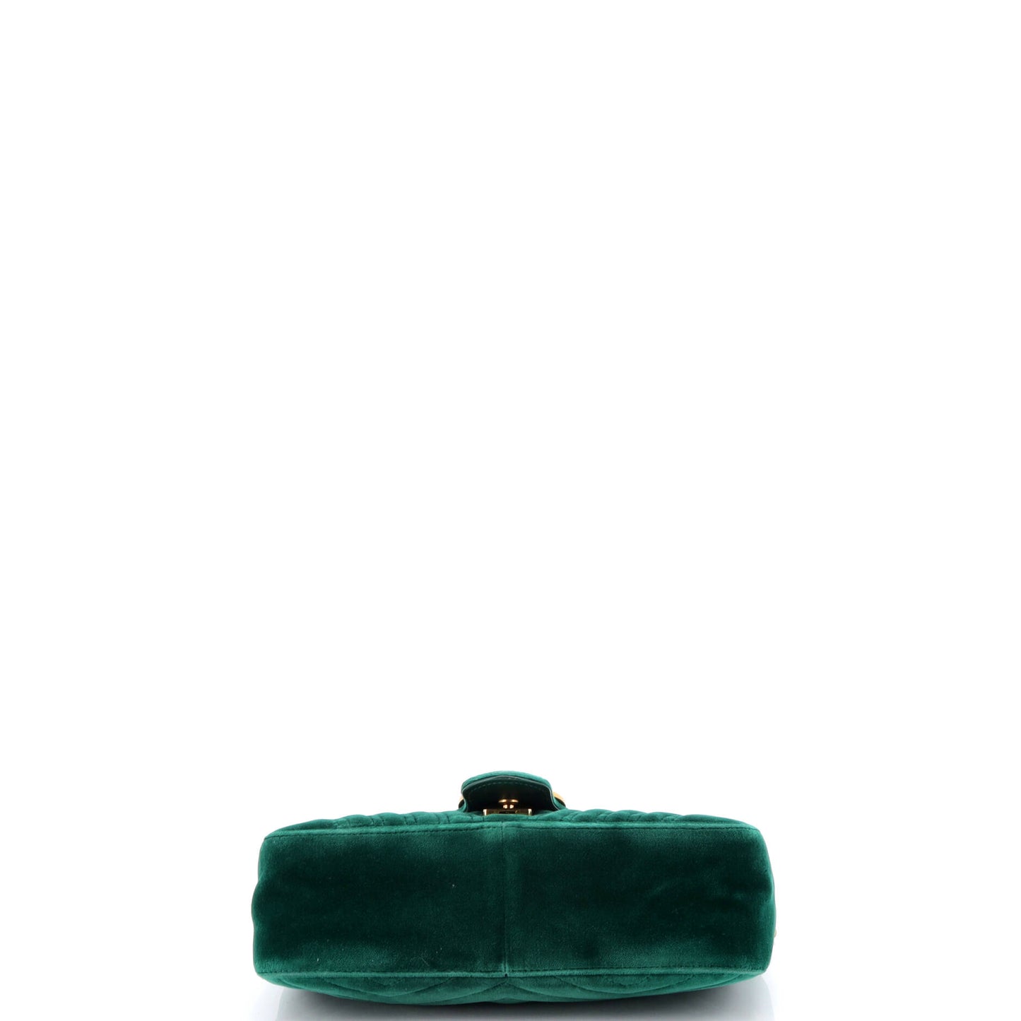 グッチ GGマーモント フラップバッグ マトラッセ ベルベット スモール