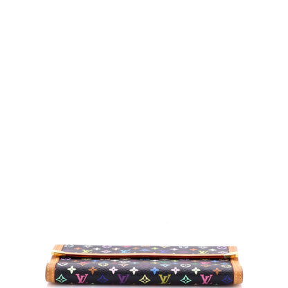 ルイ・フラッグ ポルト トレゾール インターナショナルウォレット モノグラム マルチカラー