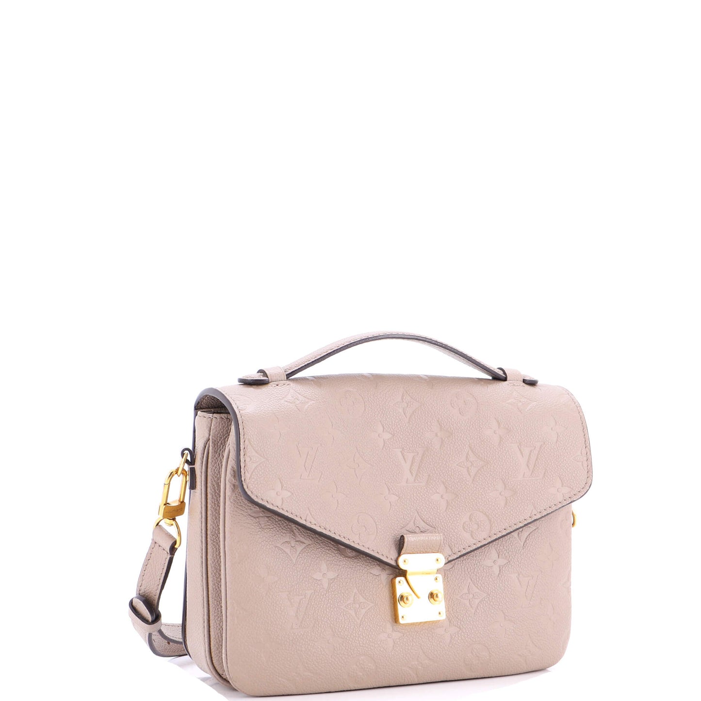 ルイ・モノグラム ポシェット・メティス モノグラム・アンプラント レザー East West