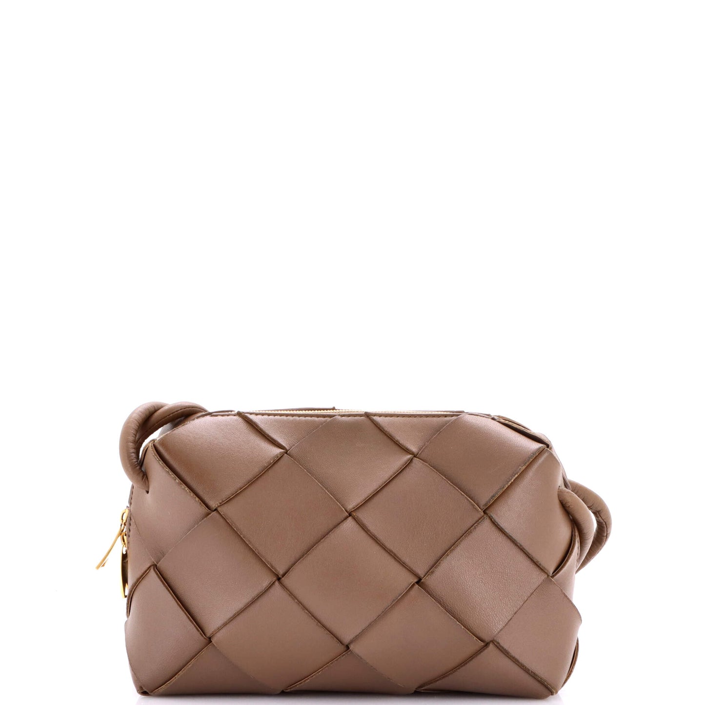 ボッテガ ヴェネタ カセットカメラ クロスボディバッグ マキシ イントレチャート レザー スモール