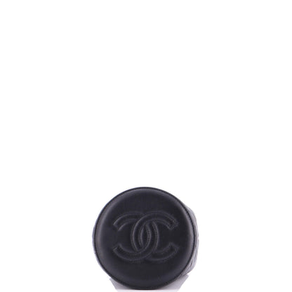 シャネル レインボー CC ドローストリング バケットバッグ キルティング ラムスキン ミニ