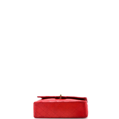 シャネル ヴィンテージ クラシック ダブルフラップバッグ キルティング ラムスキン ミディアム