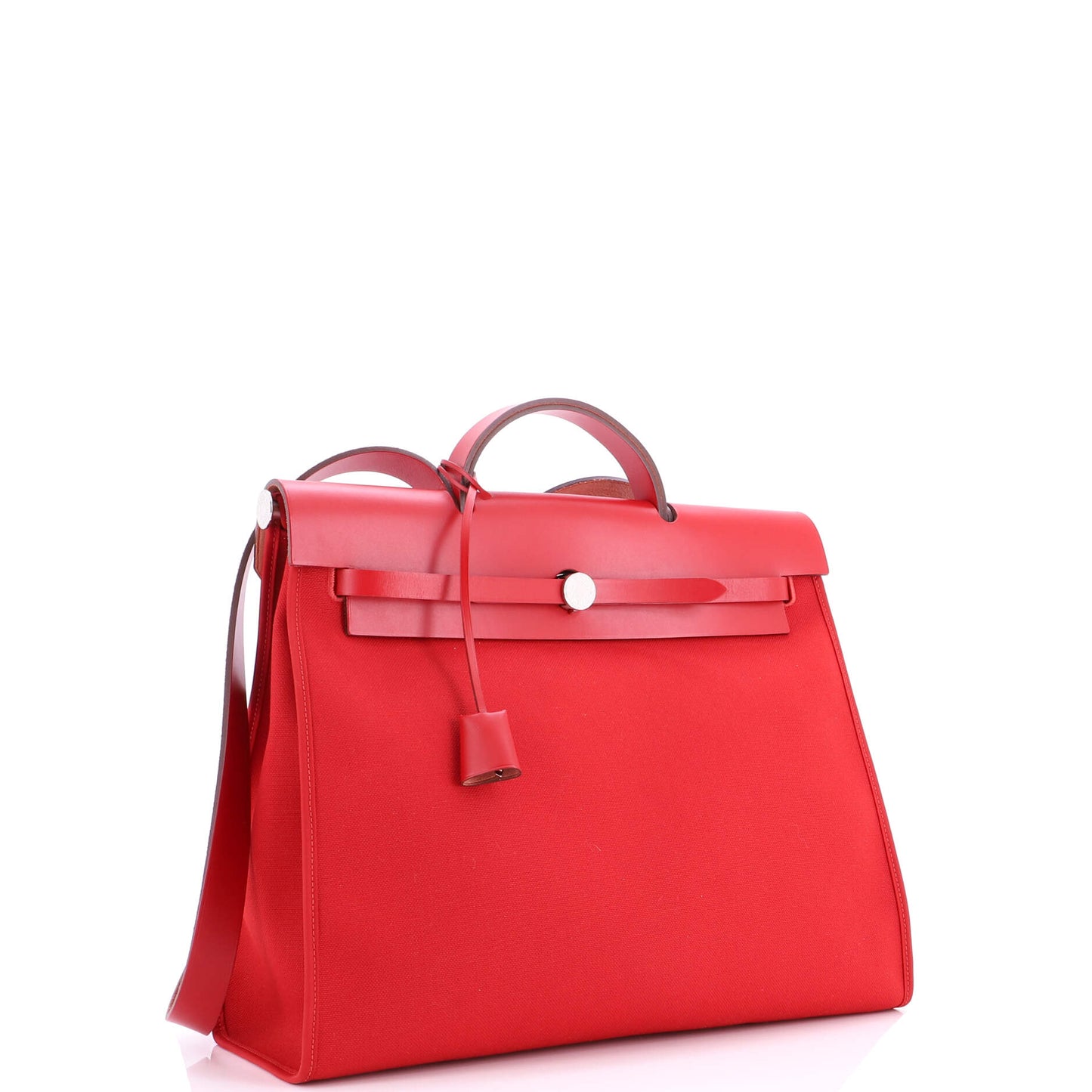 エルメス エルバッグ ジップ レザー＆トワル 39