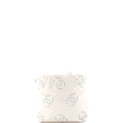 シャネル 22チェーン ホーボー CC アイレット エンブロイダリー カーフスキン ミニ