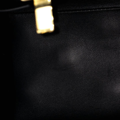 Salvatore Ferragamo Studio トップハンドル Box Bag Printed Leather Small