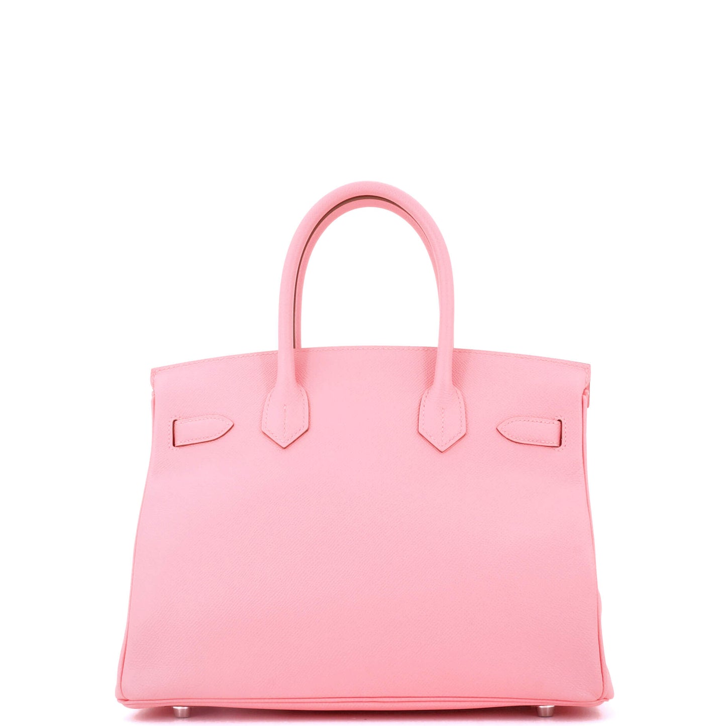 エルメス バーキン ハンドバッグ ピンク エプソン パラジウム金具 30