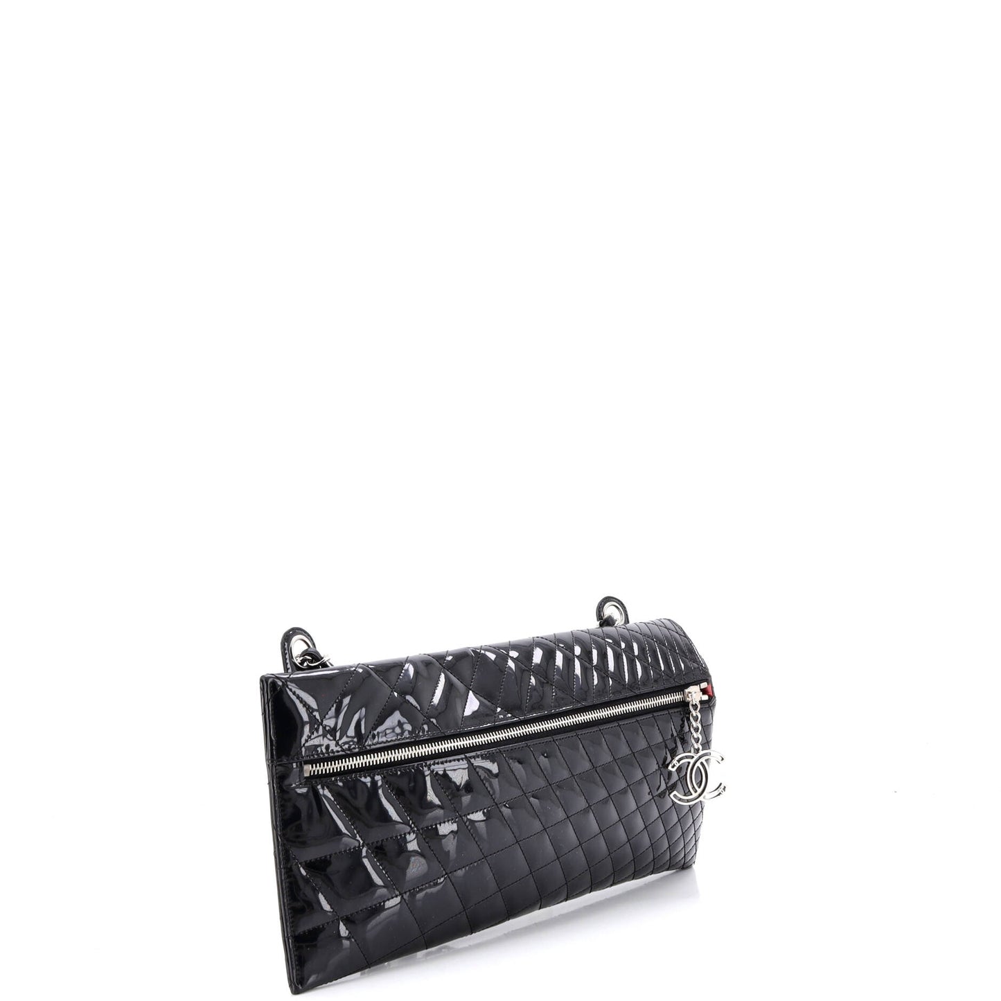 シャネル カレイドスコープ チェーンショルダーバッグ キルティング パテント ラージ