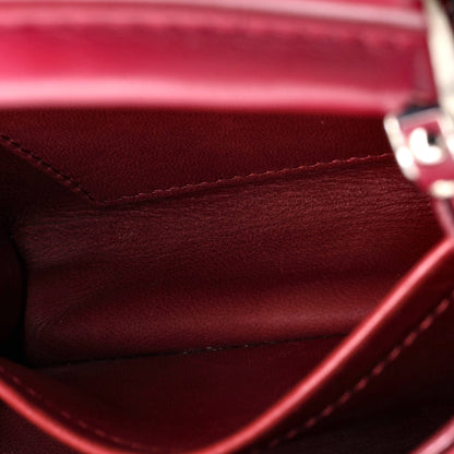 ルイ・モノグラム カプシーヌバッグ スパンコール装飾レザー ミニ