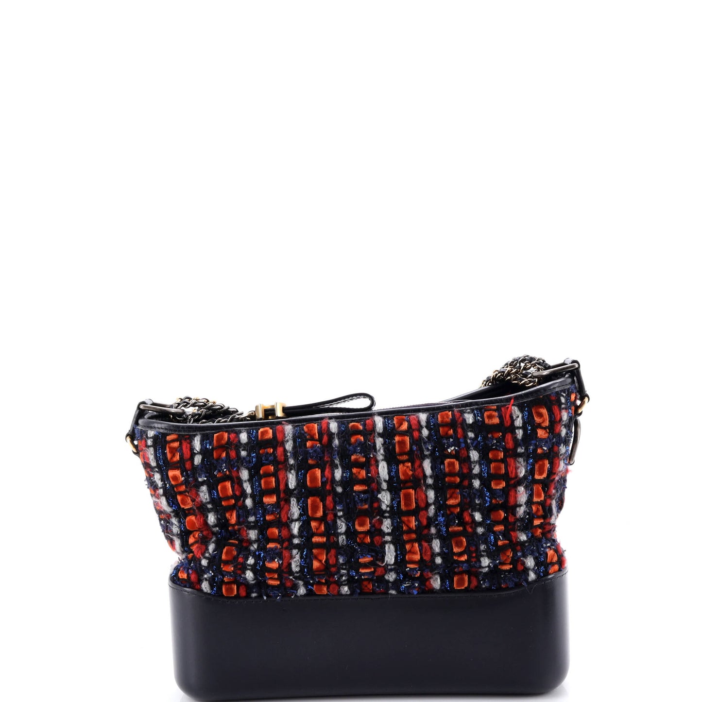 シャネル ガブリエル ホーボー キルティングツイード＆カーフスキン ミディアム