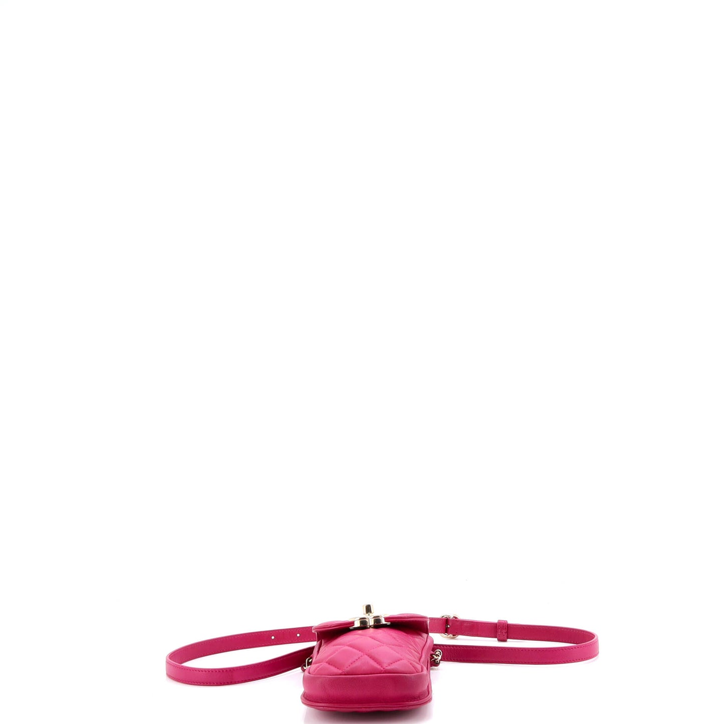 シャネル ベルト ユー キャン フォン ウエストバッグ キルティング ラムスキン