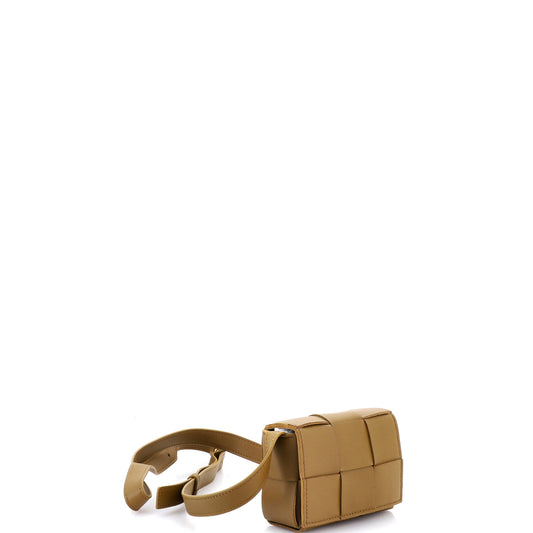 ボッテガヴェネタ カセット クロスボディバッグ マキシ イントレチャート レザーキャンディ