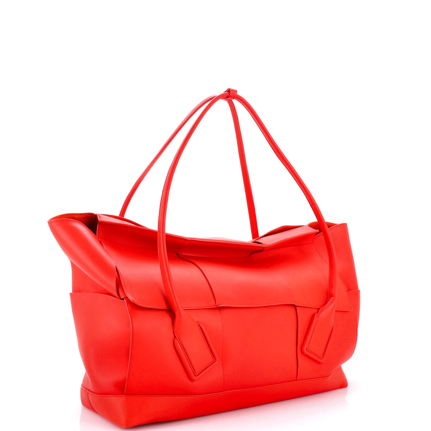 ボッテガ・ヴェネタ アルコバッグ マキシ イントレチャート レザー マキシ