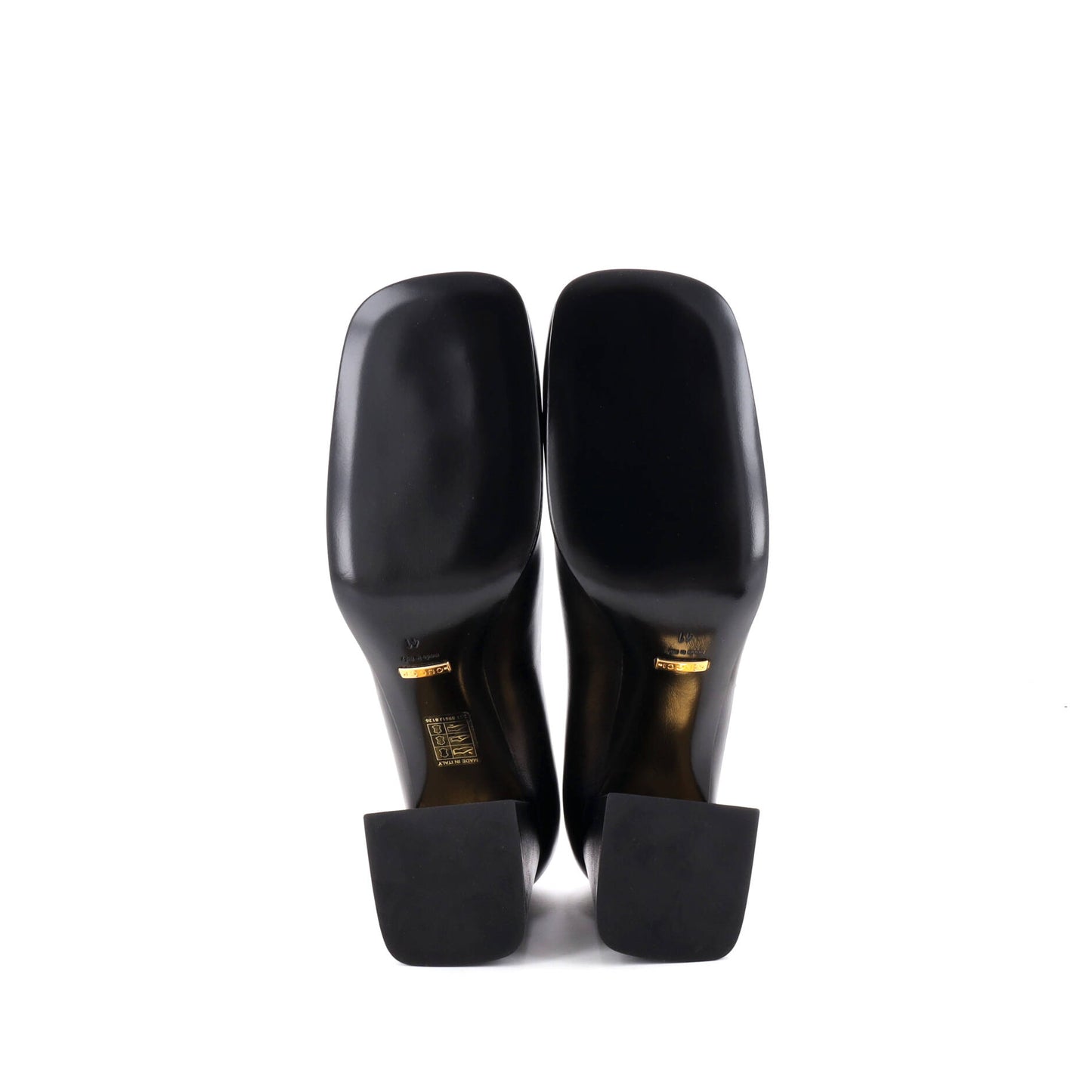 グッチ レディース ビットホース ミッドヒール パンプス レザー