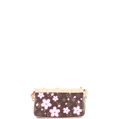 ルイ・ボタン × 村上隆 ポシェット・アクセソワール NM 限定版 チェリーブロッサム モノグラム