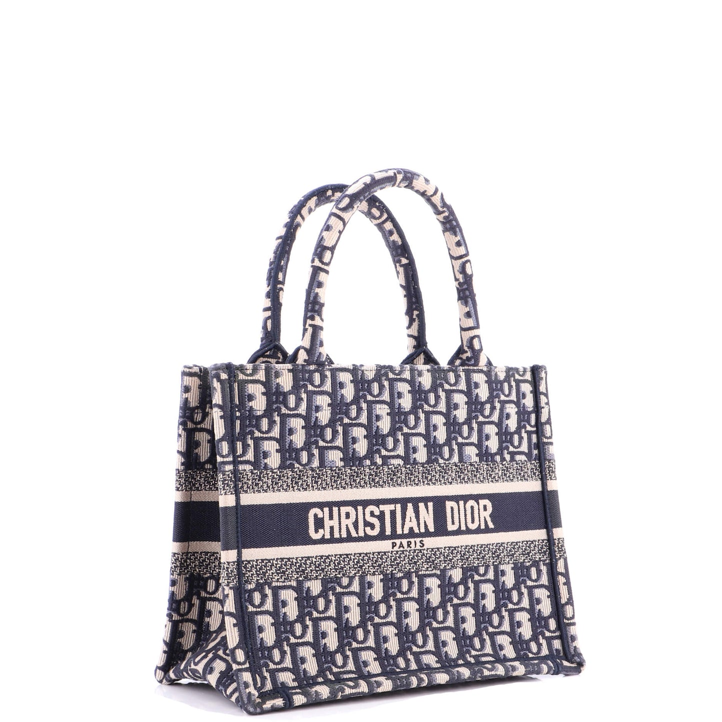 クリスチャン・ディオール ブックトート オブリーク キャンバス スモール