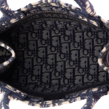 クリスチャン・ディオール ブックトート オブリーク キャンバス スモール