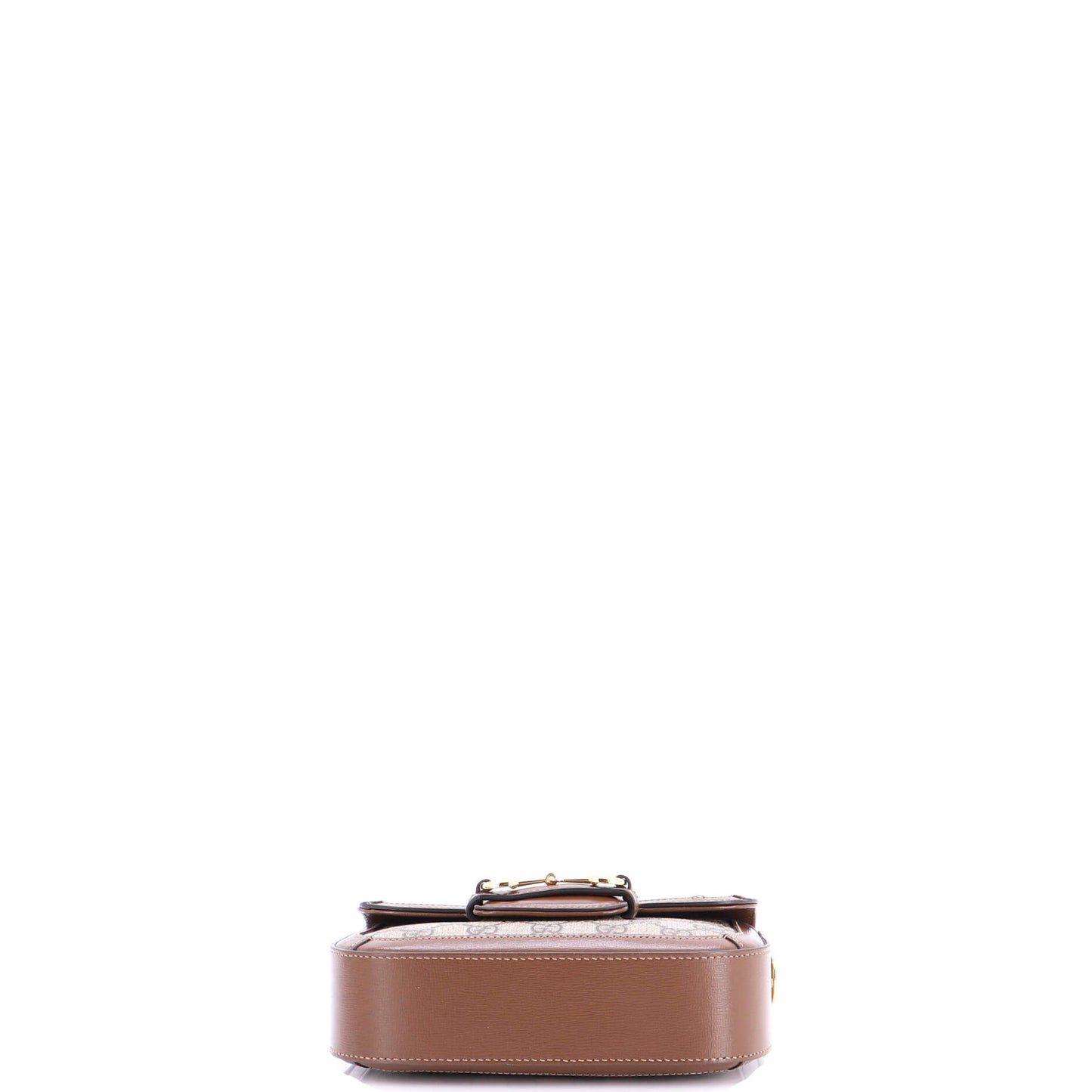 グッチ ホースビット 1955 ショルダーバッグ GGコーティングキャンバス レザーミニ