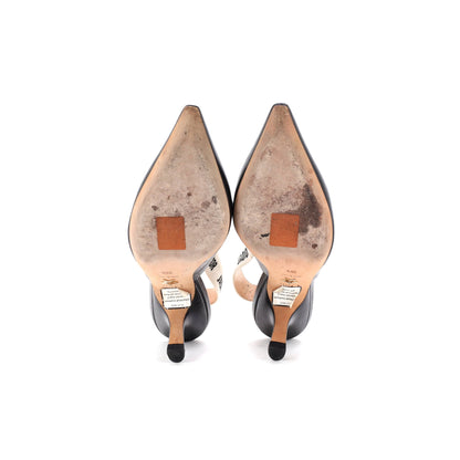 クリスチャン・ディオール レディース ジャディオール スリングバックパンプス レザー 65