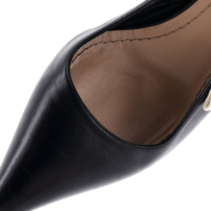 クリスチャン・ディオール レディース ジャディオール スリングバックパンプス レザー 65