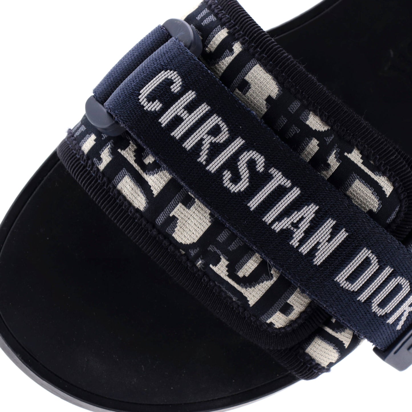 クリスチャン・ディオール ウィメンズ ディオ(r)エボリューション スライドサンダル オブリークファブリック