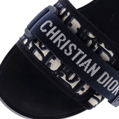 クリスチャン・ディオール ウィメンズ ディオ(r)エボリューション スライドサンダル オブリークファブリック