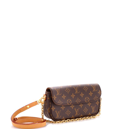 ルイ・ヴィトン アイヴィー チェーンウォレット モノグラムキャンバス