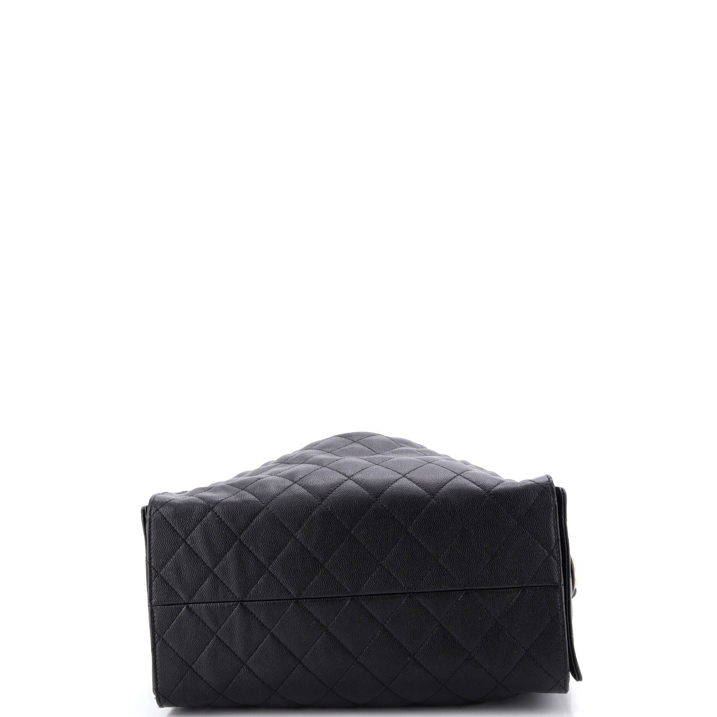 シャネル 25 ホーボーバッグ キルティング キャビア ミディアム