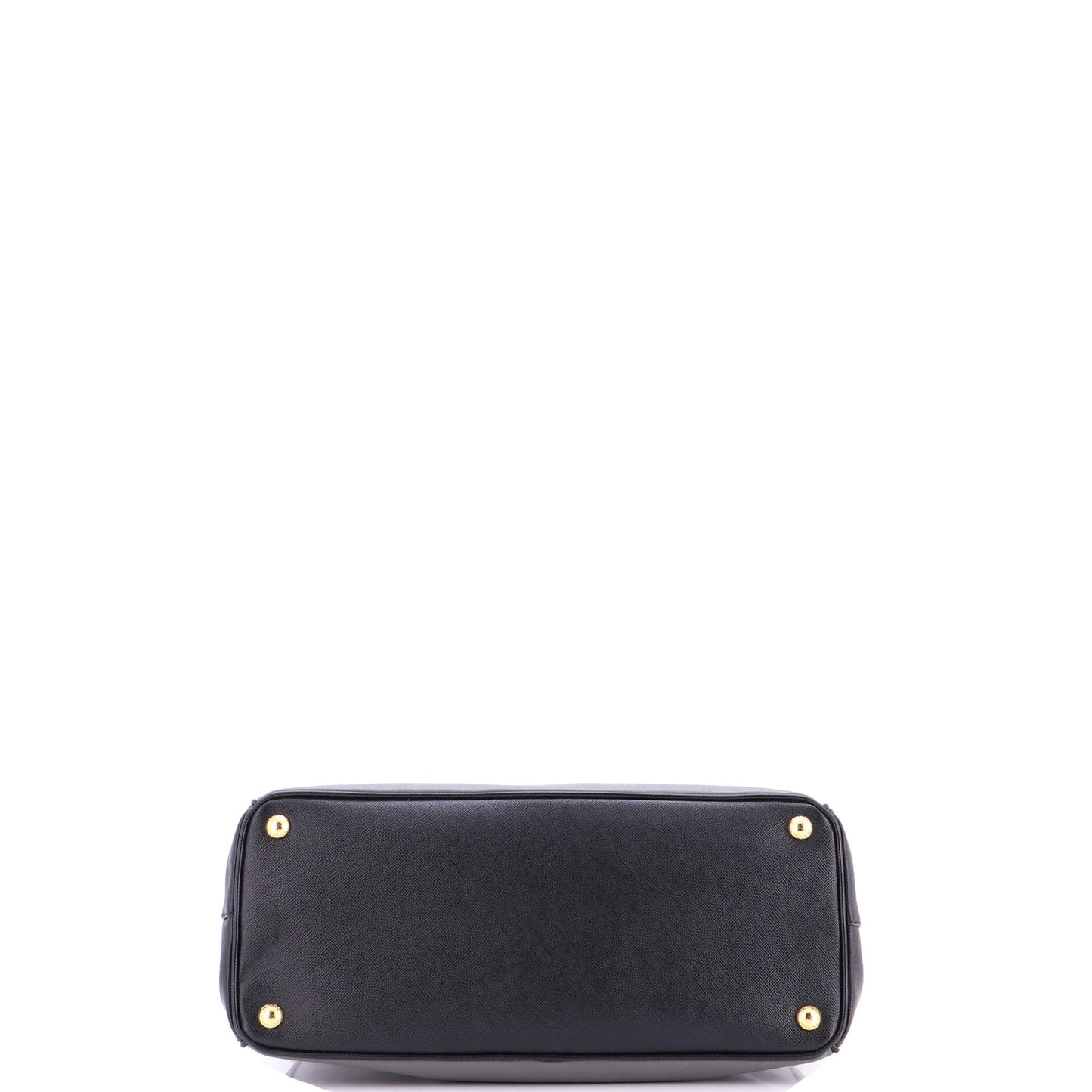 プラダ ダブル ジップ ラックス トート サフィアーノ レザー ミディアム