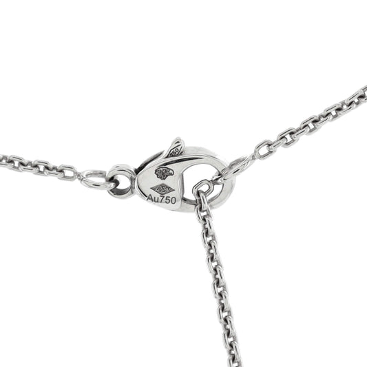 ルイ・ヴィトン イディール ブロッサム LV ペンダントネックレス 18Kホワイトゴールド ダイヤモンド付き