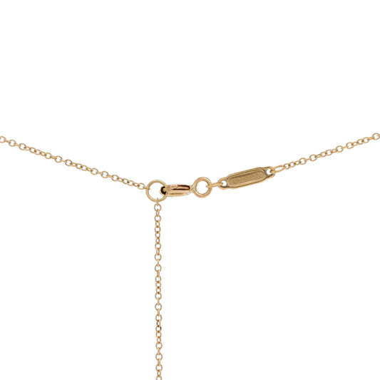 ティファニー T スマイル ペンダントネックレス 18K イエローゴールド ラージ