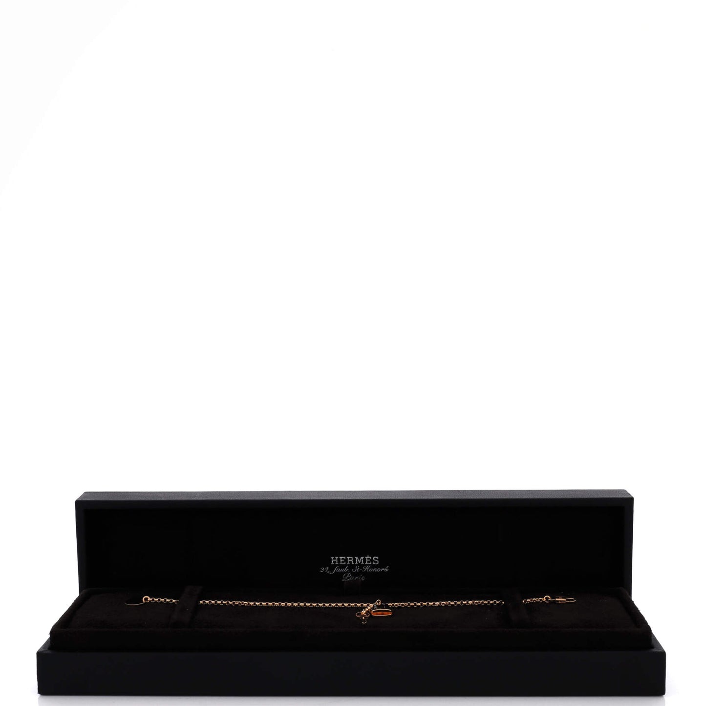 エルメス ケリー クロシェット チェーン ブレスレット 18K ローズゴールド スモール