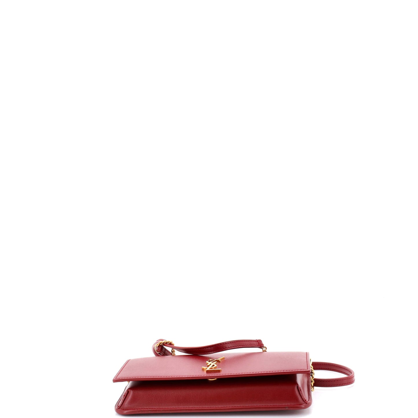 サンローラン クラシックモノグラム フォンホルダーショルダーバッグ レザー