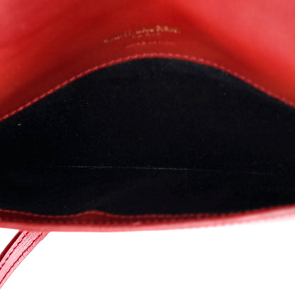 サンローラン クラシックモノグラム フォンホルダーショルダーバッグ レザー