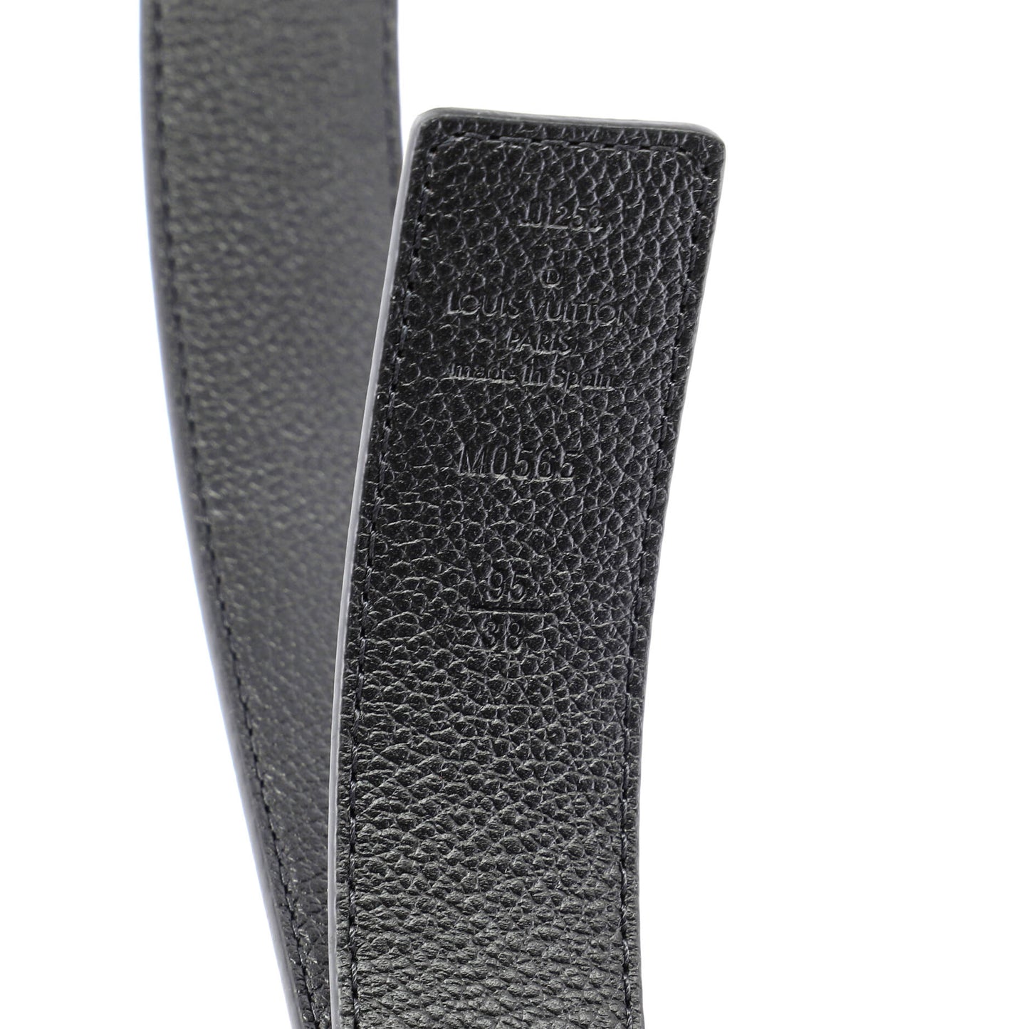 ルイ・モノグラム LVイニシャルリバーシブルベルト モノグラムキャンバス＆レザー ミディアム