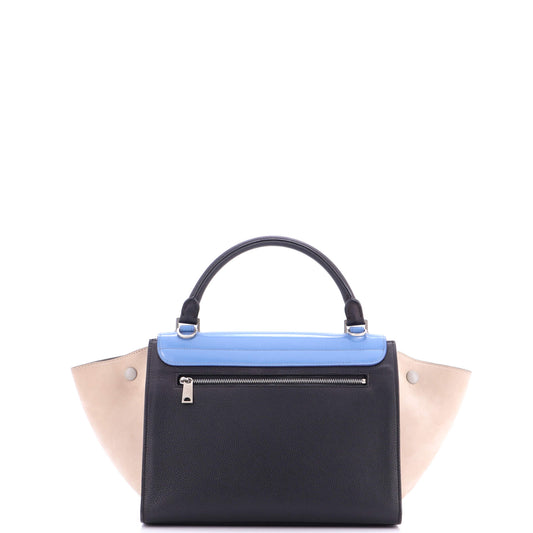 セリーヌ トラペーズバッグ レザー パテント スモール