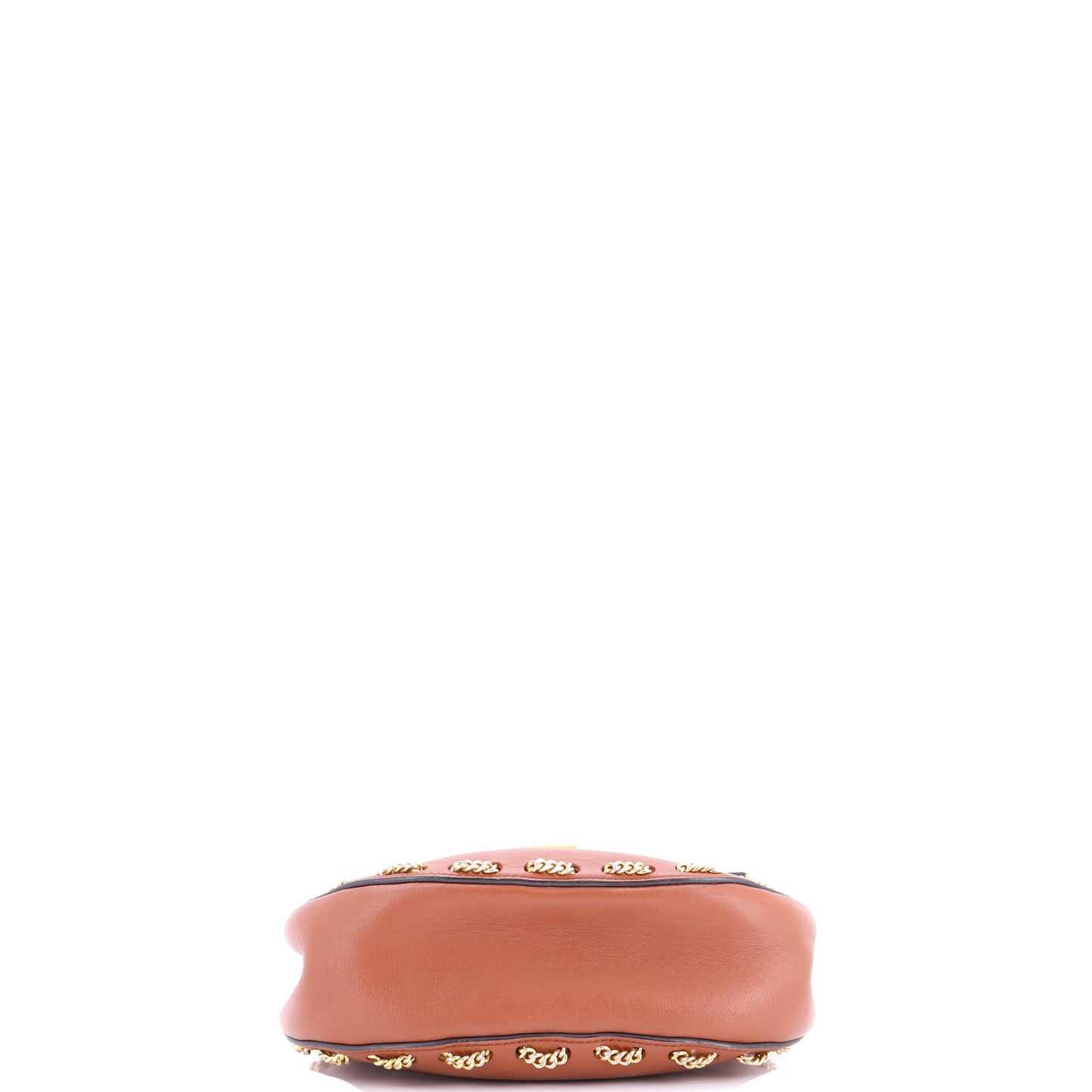 クロエ ドリュー クロスボディバッグ チェーン装飾レザー スモール