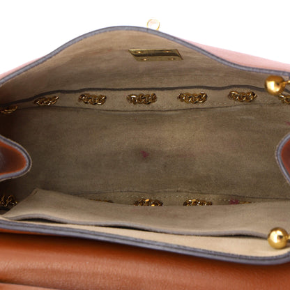 クロエ ドリュー クロスボディバッグ チェーン装飾レザー スモール