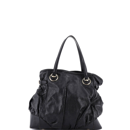 グッチ フルムーン トートバッグ グッチッシマ レザー ラージ