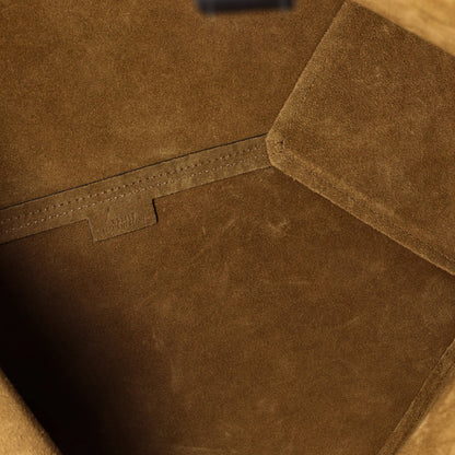 ロエベ パズルフォールド トートバッグ スエード ラージ