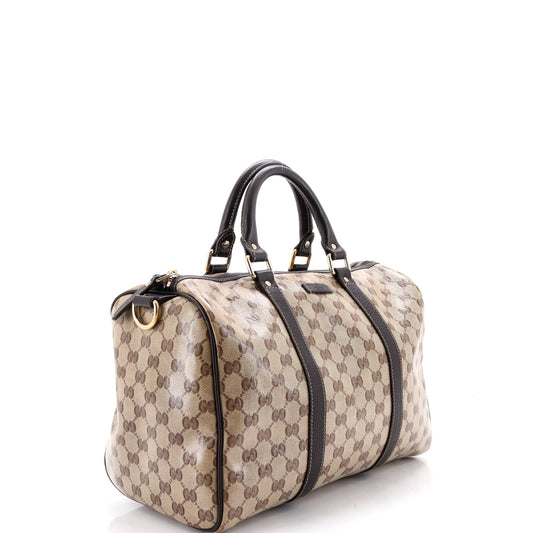 グッチ ジョイ ボストンバッグ GGコーティングキャンバス ミディアム