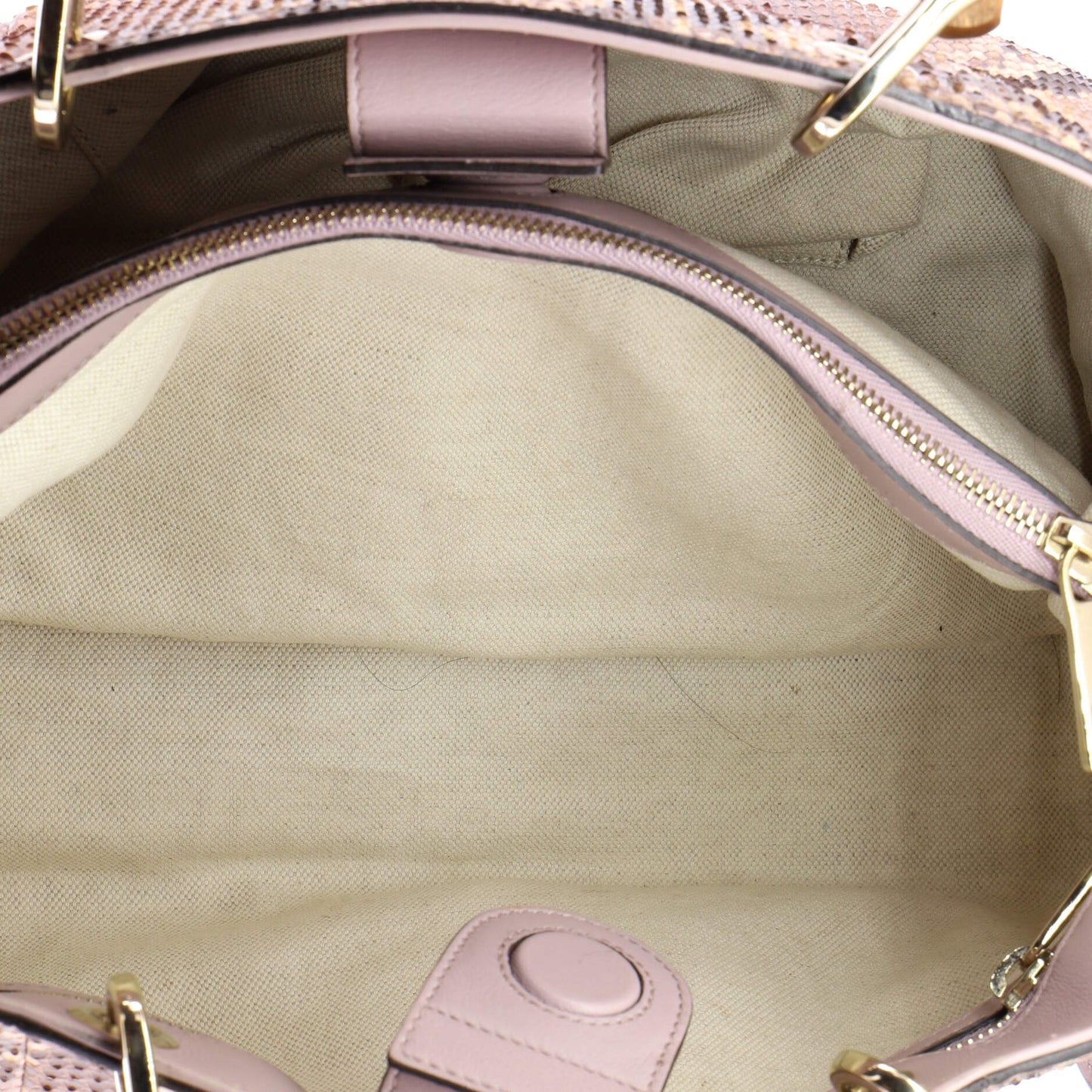 グッチ バンブーショッパー トートパイソン ミディアム