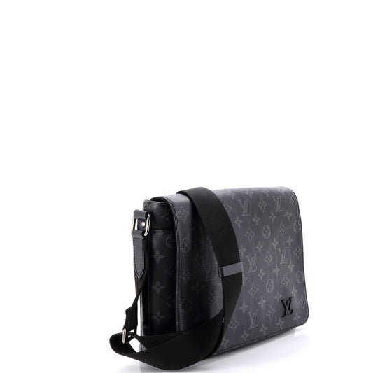 ルイ・ヴィトン ディストリクト メッセンジャーバッグ モノグラム・エクリプス キャンバス PM