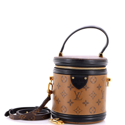 ルイ・モノグラム カンヌ ハンドバッグ リバースモノグラムキャンバス