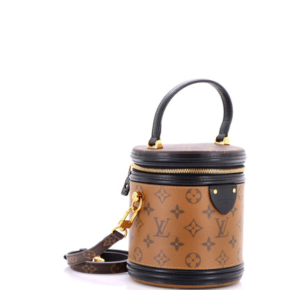 ルイ・モノグラム カンヌ ハンドバッグ リバースモノグラムキャンバス