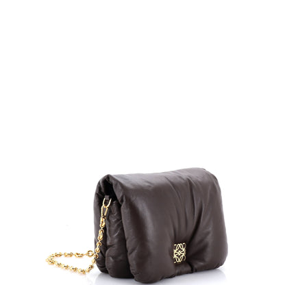 ロエベ ゴヤ パファーバッグ レザー ミディアム