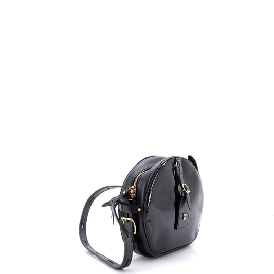 ルイ・ヴィトン ソフトハットボックスバッグ モノグラム パテントレザー MM